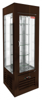 Витрина кондитерская HICOLD VRC 350 R Sh Brown 