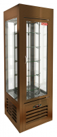Витрина кондитерская HICOLD VRC 350 R Sh Bronze 