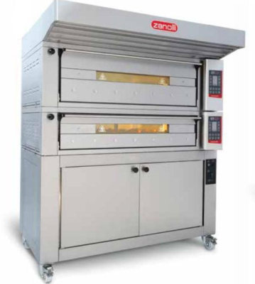 Печь для пиццы подовая Zanolli T Polis PW 3/MC30