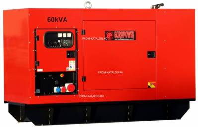 Дизельный генератор EuroPower EPS 60 TDE с АВР 